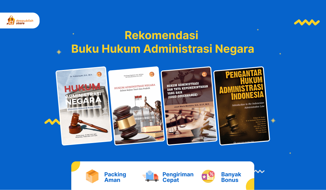 7 Rekomendasi Buku Hukum Administrasi Negara Deepublish Store 1620