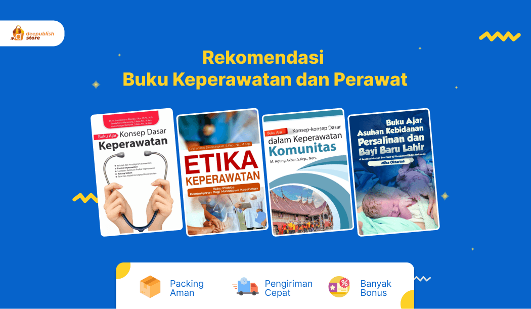 10 Rekomendasi Buku Keperawatan Untuk Mahasiswa Terbaik