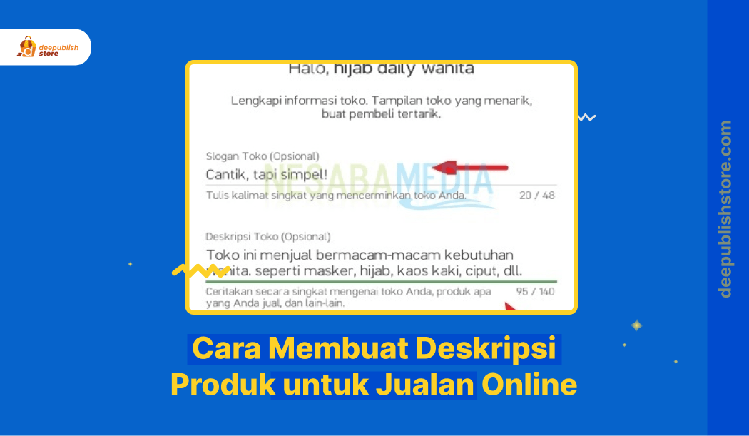 Deskripsi Produk untuk Jualan Online