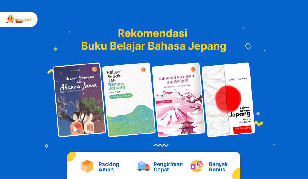 5 Rekomendasi Buku Belajar Bahasa Jepang - Deepublish Store